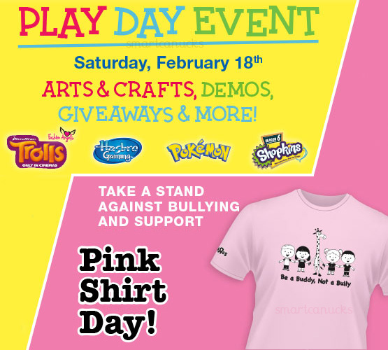 Toys R Us Pink Shirt Play Date