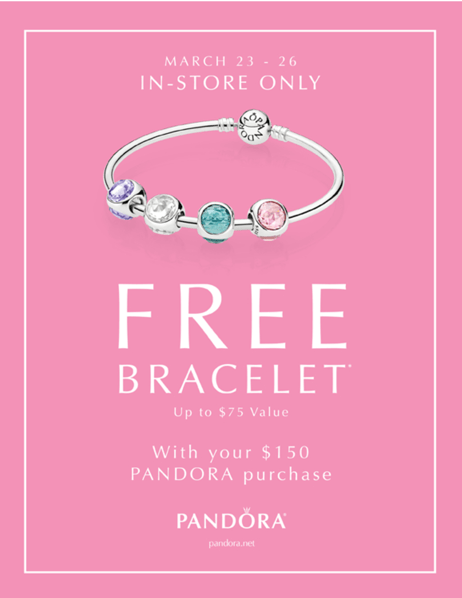 Pandora Canada Offers