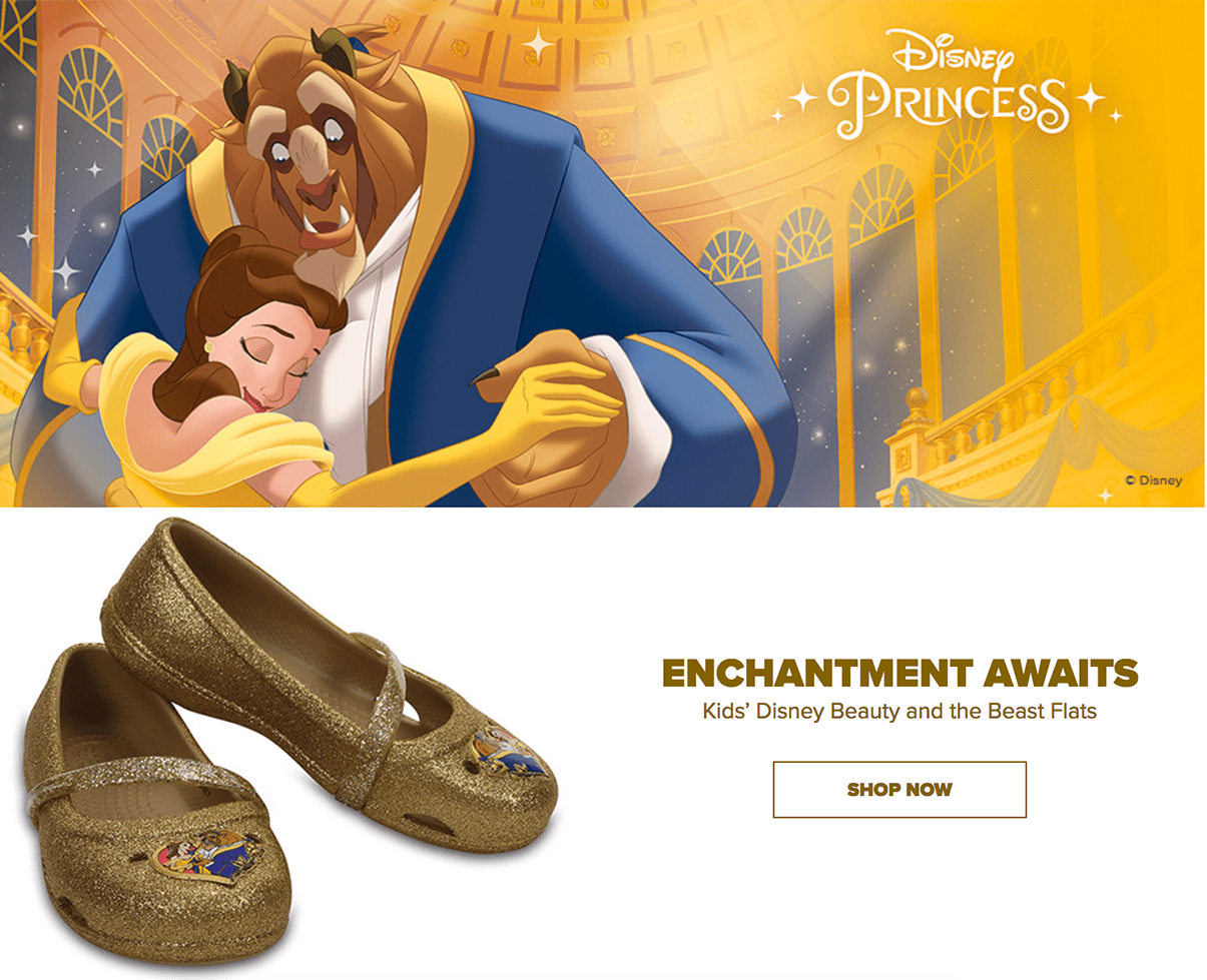 Crocs Canada Offering Disney's Beauty 