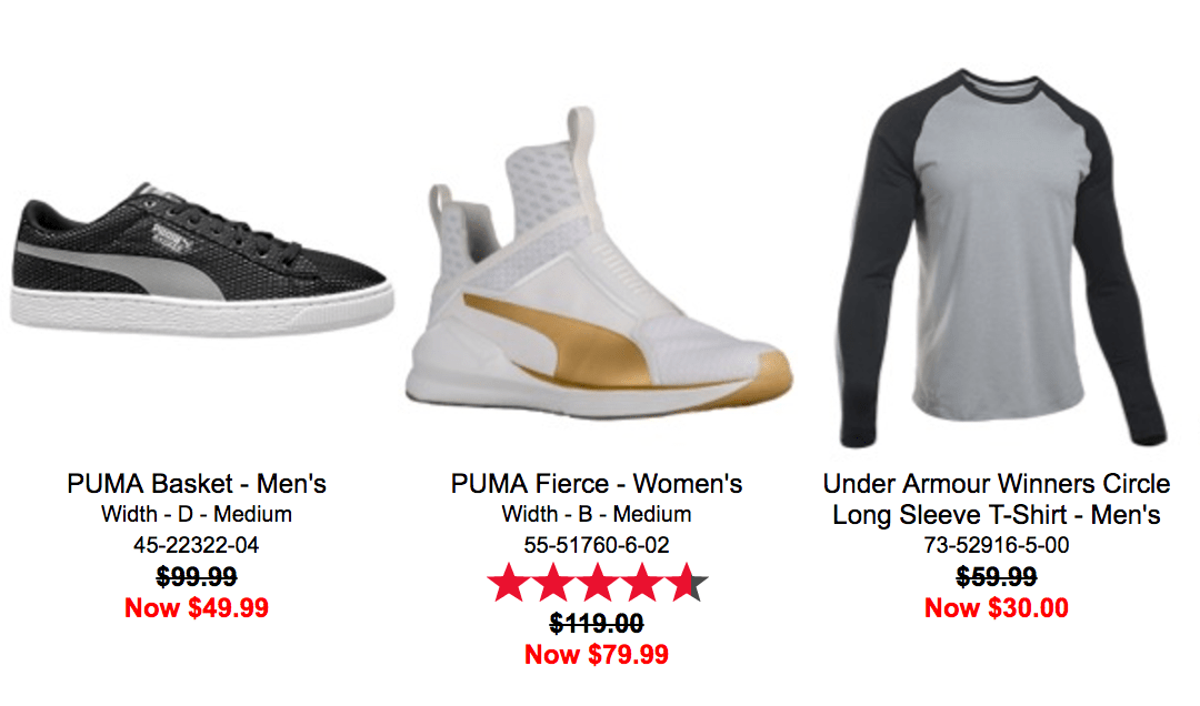 Foot Locker Canada Sale: Save Up to 60% OFF Many Styles Including