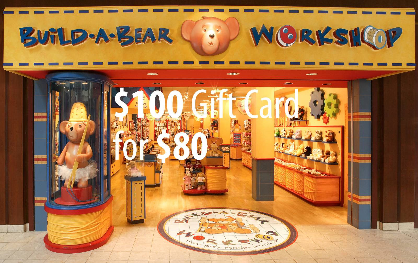 Costco Canada Deal BuildABear 4 X 25 Gift ECards Only 79