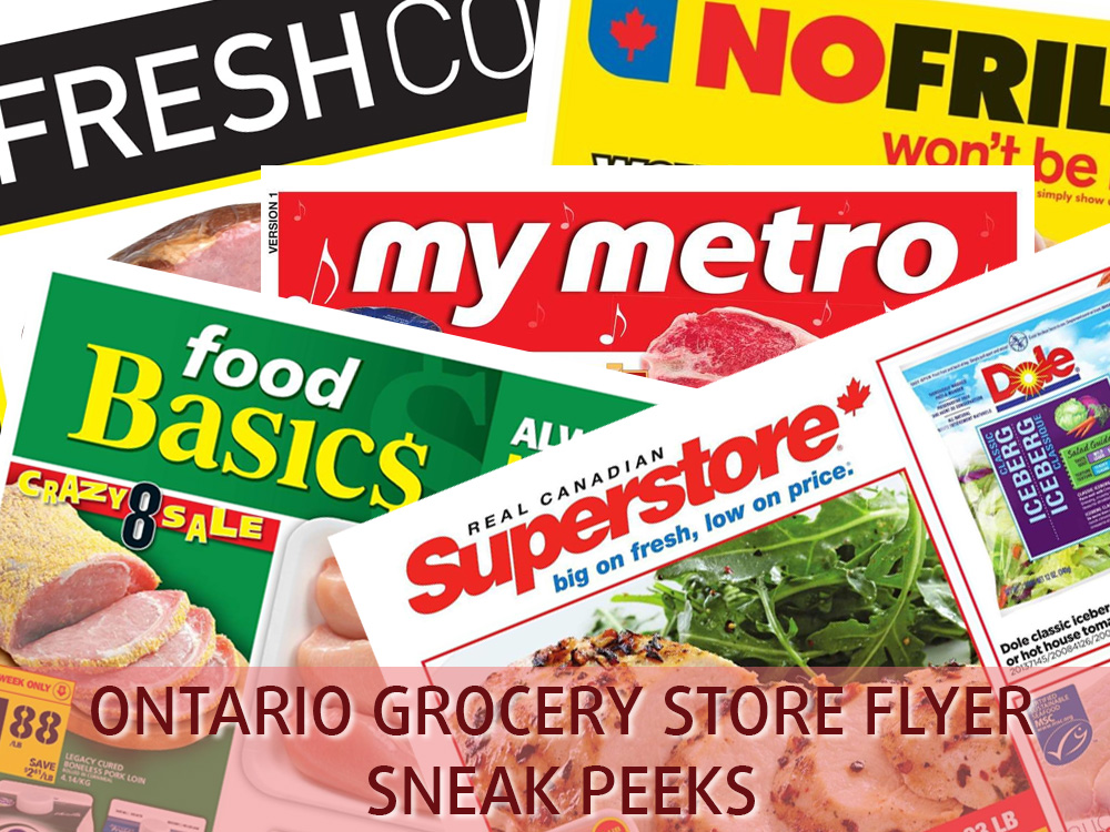 SC Official Ontario Grocery Store Flyer Sneak Peeks - SmartCanucks