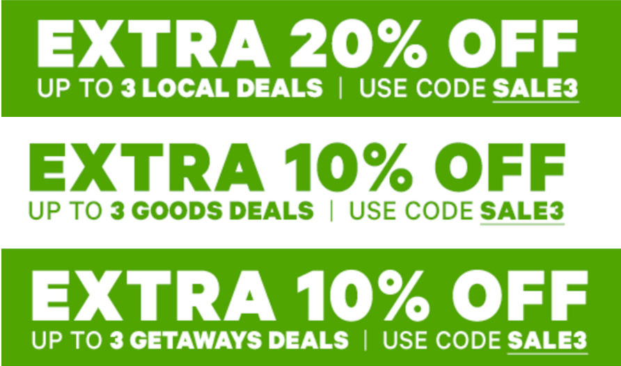 Groupon Canada Promo Code Offers: Save Extra 20% Off Local Deals, 10% ...