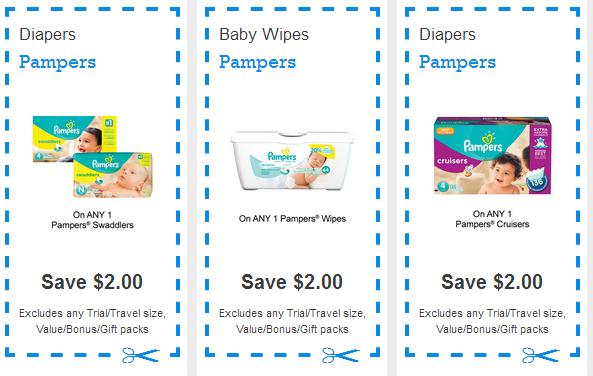 coupons for pampers and wipes