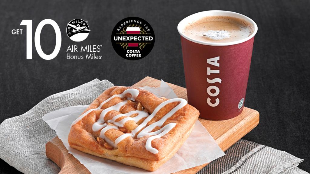 Costa Coffee at Shell 10 Air Miles Means Free Coffee