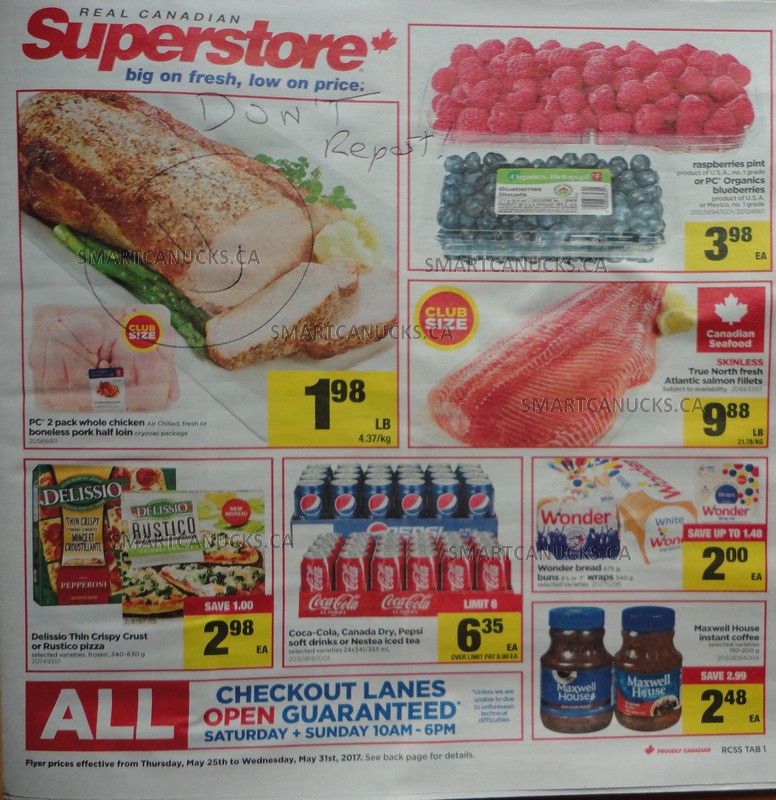 RCSS and No Frills flyer sneak peeks May 25th 2017