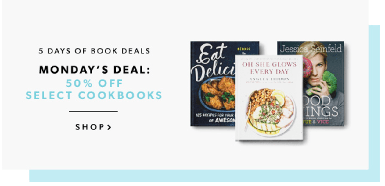 Indigo Canada 5 Days of Book Deals Today Only Save 50