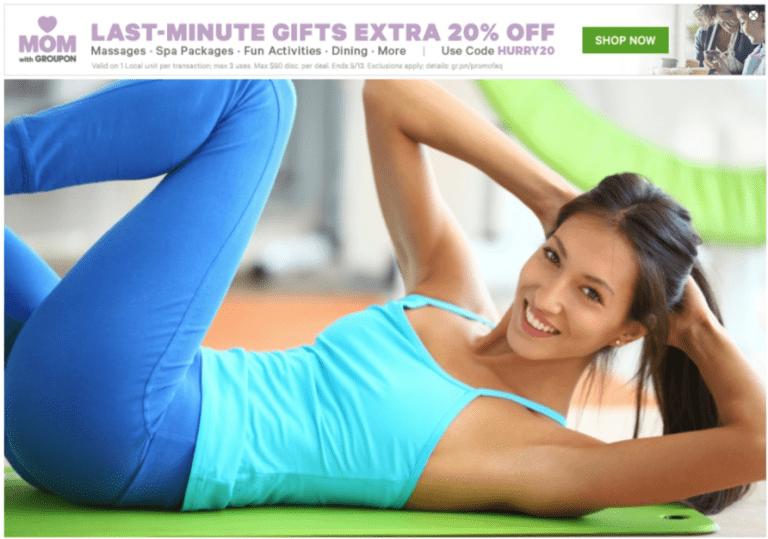 Groupon Canada Mother's Day Last Minute Spa & Beauty Gifts Sale Save