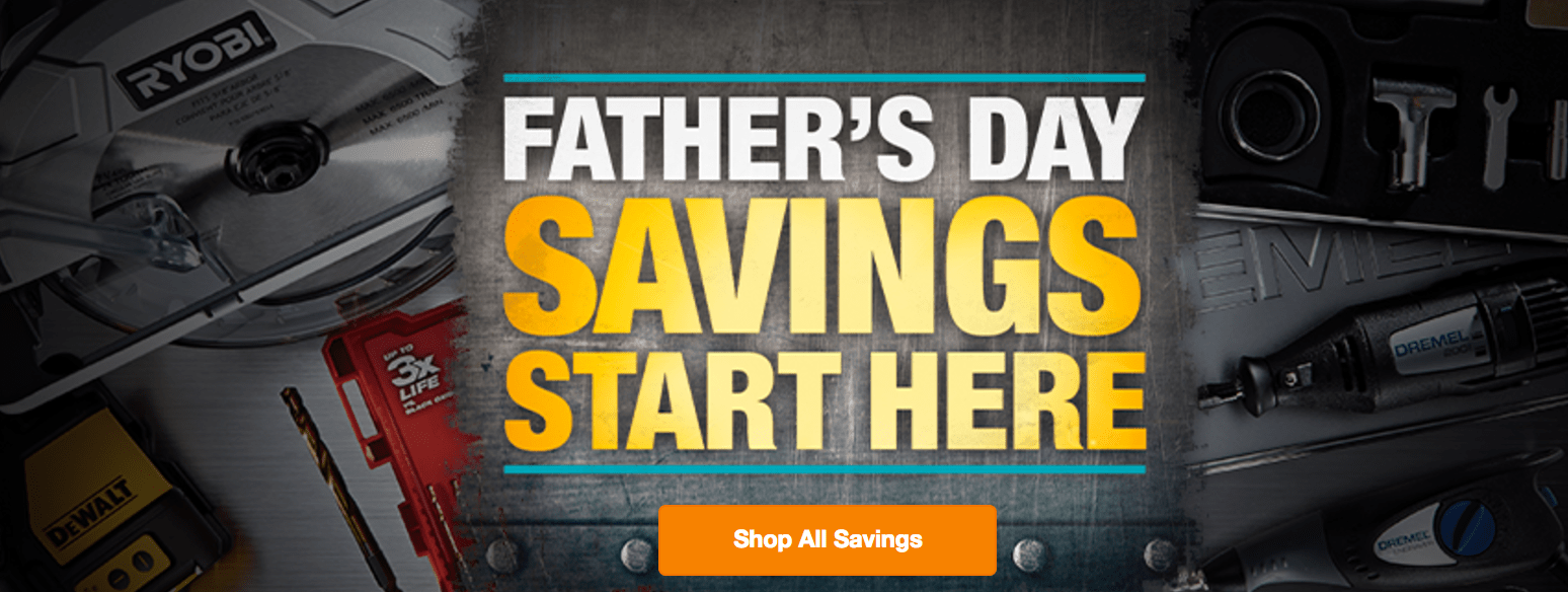 The Home Depot Canada Father’s Day Savings Sale Canadian Freebies