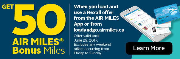 AirMiles Load and Go Bonus Offer