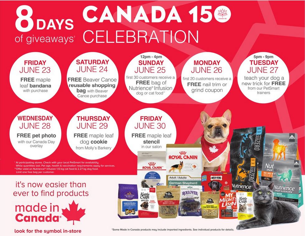 Petsmart Canada Free Bag of Nutrience Dog or Cat Food Tomorrow at