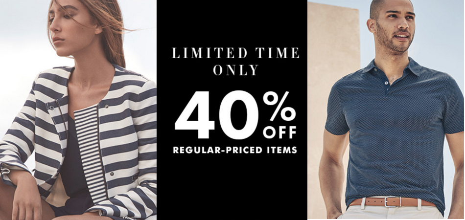 Banana Republic Canada Online Offers: Save 40% off Regular-Priced Items ...