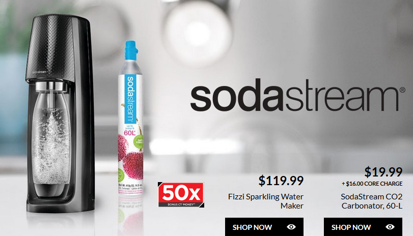 Canadian Tire Sodastream Refills 50x E Ct Money Bonus Canadian Freebies Coupons Deals Bargains Flyers Contests Canada