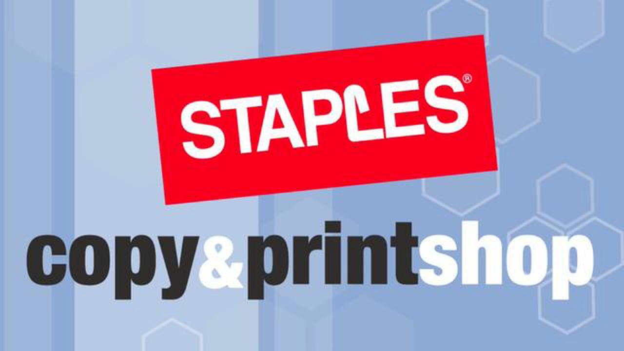 staples copy and print
