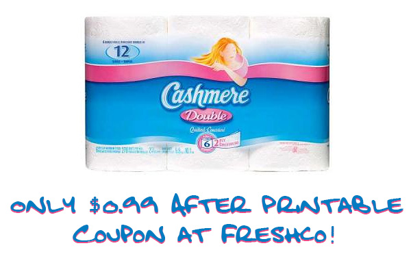 Cashmere 6 Double Rolls on sale at Freshco