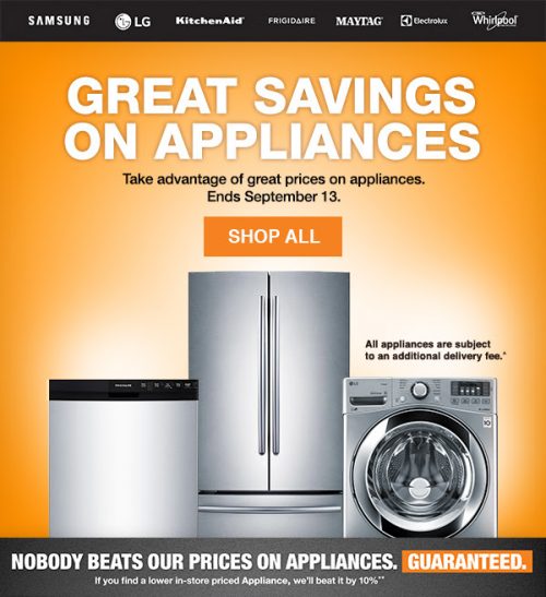 The Home Depot Canada Appliances Sale Canadian Freebies, Coupons, Deals, Bargains, Flyers