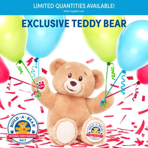 Build A Bear Canada Deal Make Your Own National Teddy Bear Day Bear Build a bear canada deal make your own national teddy bear day bear