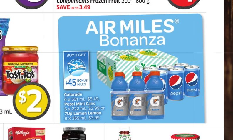 Foodland Air Miles Bonaza Pepsi