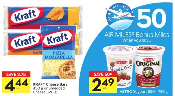 Sobeys Astro Air Miles Deal