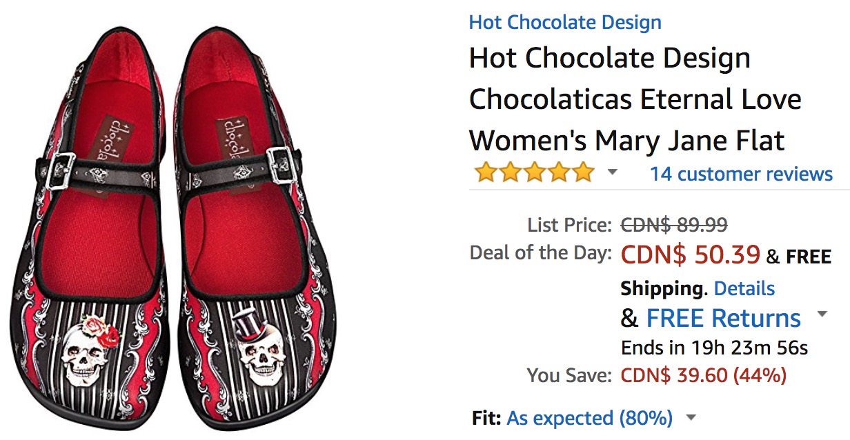 hot chocolate shoes canada