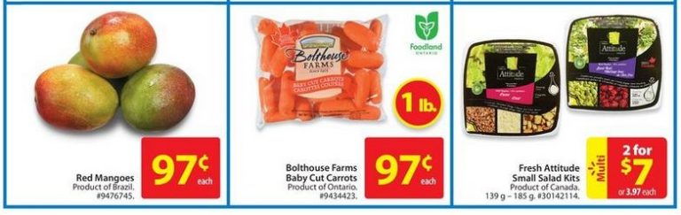Walmart Canada: Free Bolthouse Farms Baby But Carrots After Coupon ...