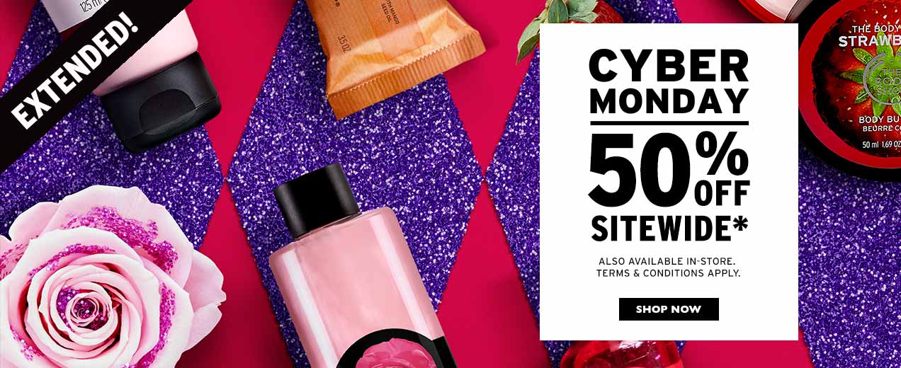 The Body Shop Canada Cyber Monday Sale Extended: Save 50% Off Sitewide + FREE Shipping - Hot ...