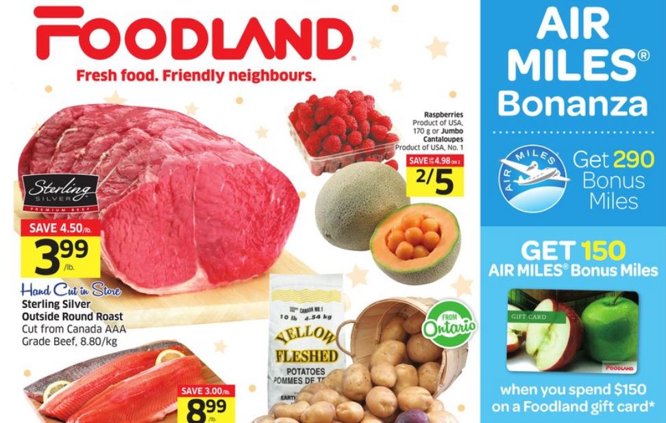 Foodland Air Miles Deal