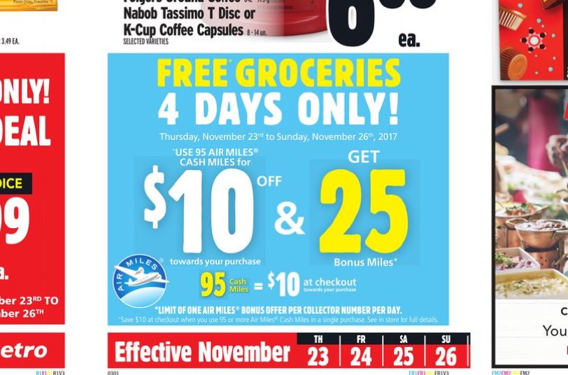 Metro Redemption Deal Black Friday