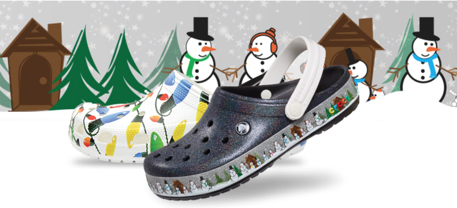 snowman crocs