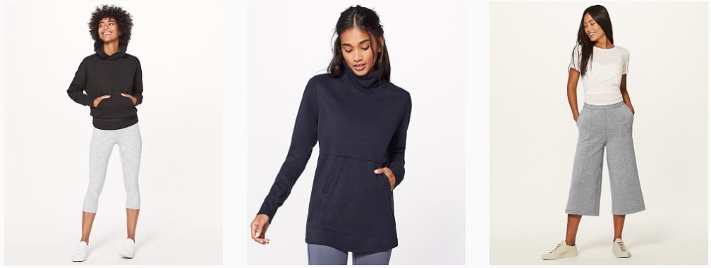 Modal Fleece Funnel-Neck Dress