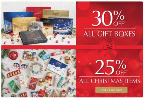 Lindt Canada Pre Black Friday Sale Save 30 Off All Gift Boxes 25 
