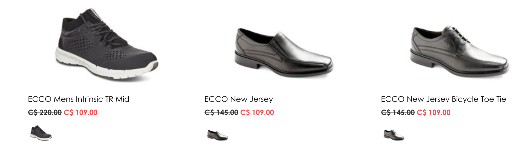 ecco black friday