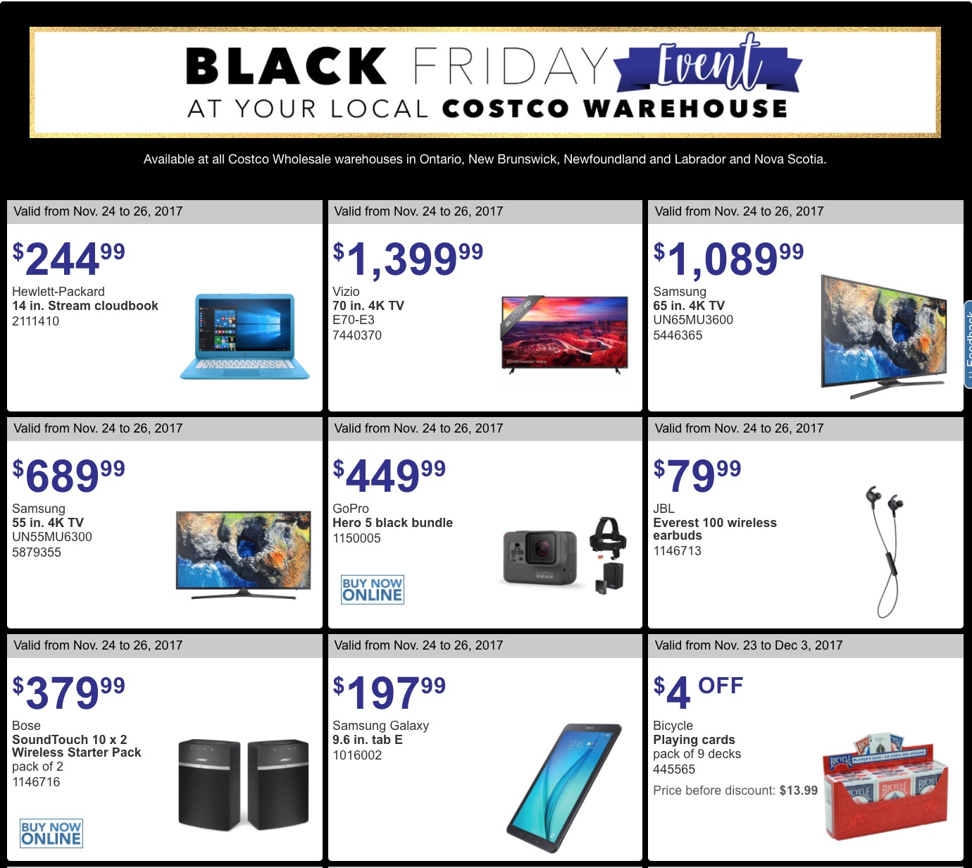 Costco › Black Friday Canada