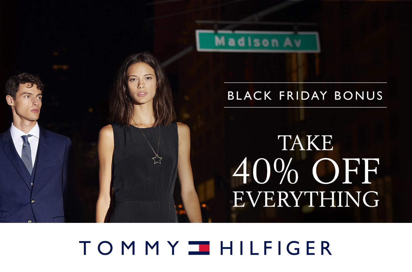 Tommy black shop friday