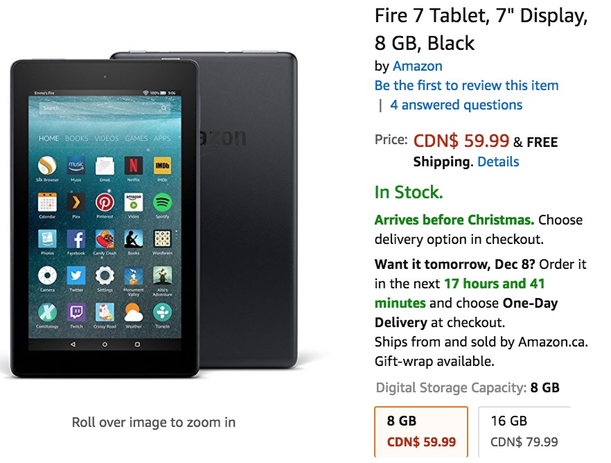 fire 7 tablet