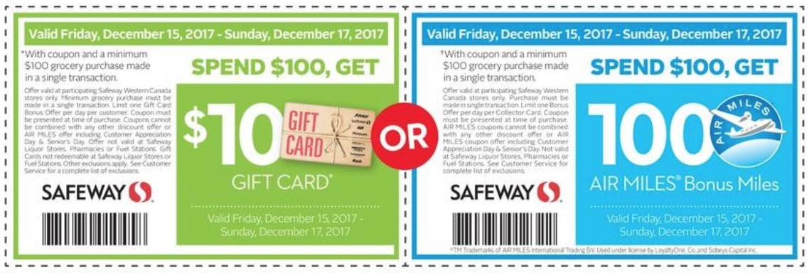 Safeway, Sobeys Canada Weekly Coupons Galette Style