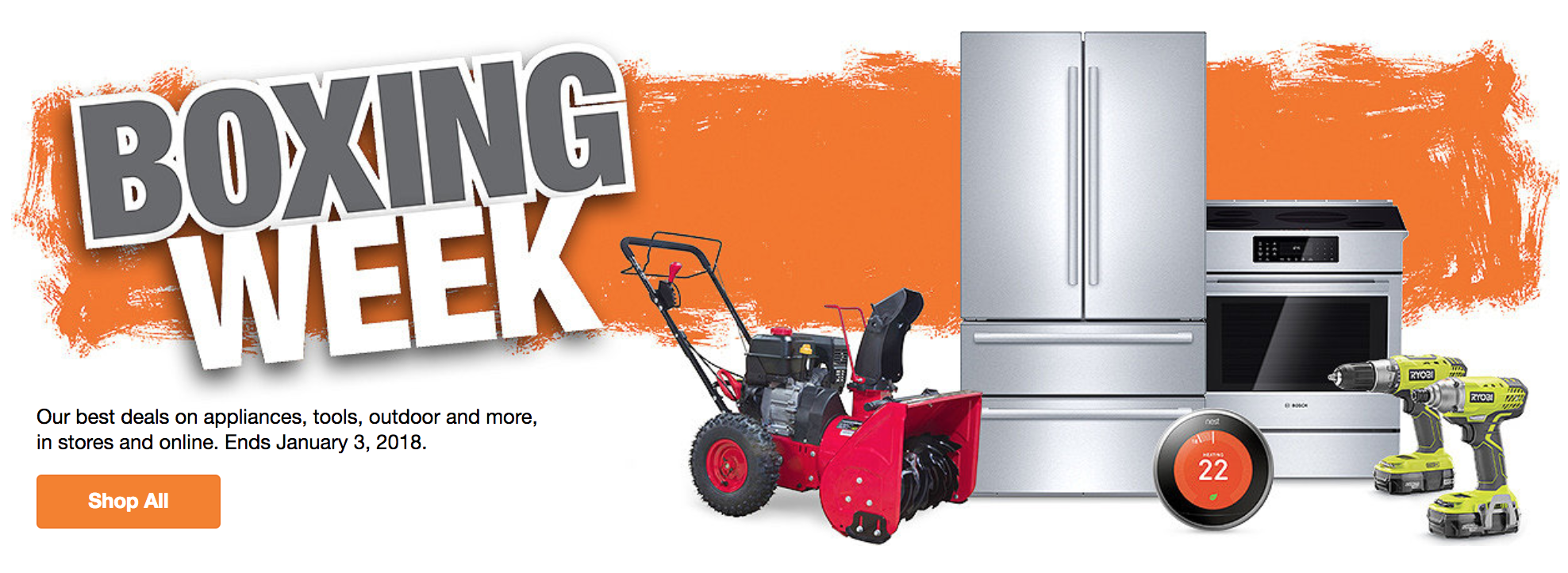 31+ Home depot appliances boxing day sale info