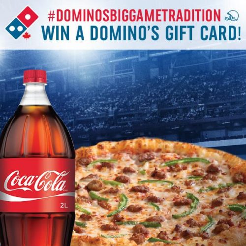 Domino's Pizza & Coca Cola Canada Contest - Canadian Freebies, Coupons ...