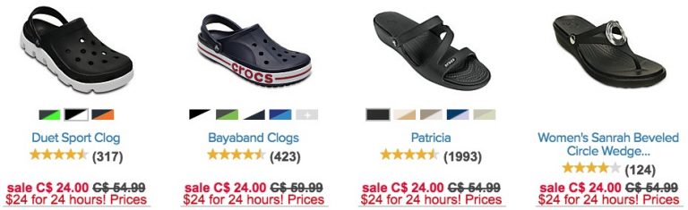 crocs sale 2018