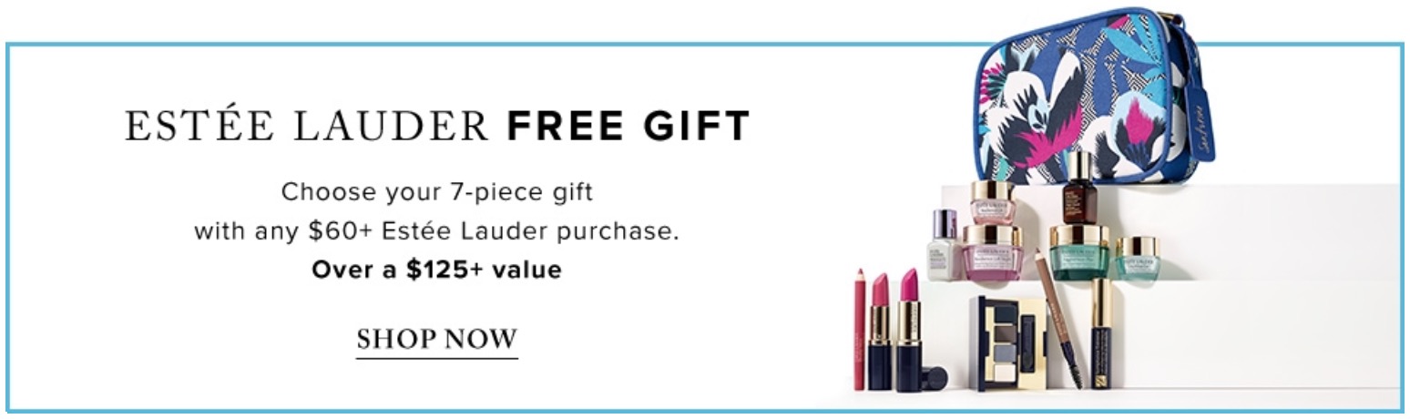 Hudson S Bay Canada Estée Lauder Gift Free 7 Piece Set With 60 Purchase Over A 125 Value