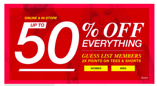 coupons guess factory usa