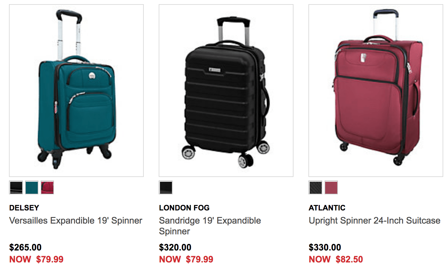 Hudson’s Bay Canada Sale: Save Up to 75% Off Luggage + Up to 40% Off ...