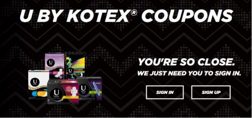 U By Kotex Canada: New High Value Printable Coupons Available ...