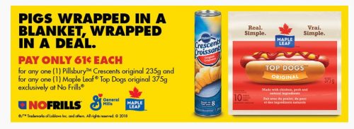 No Frills Canada Coupons: Get Pillsbury Crescent Rolls &amp; Maple Leaf Top ...