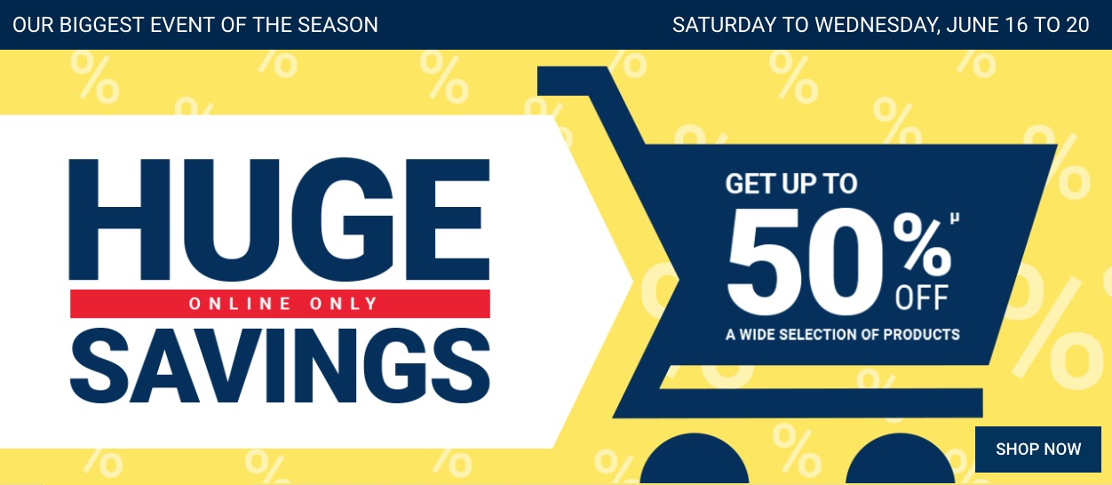 Rona Canada Biggest Online Event of The Season: Save up to 50% off a ...