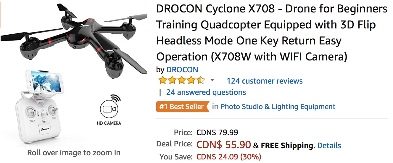 drocon cyclone x708 review