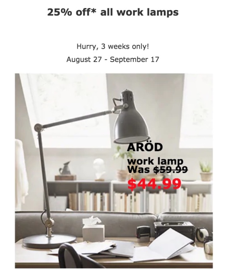 ikea desk lamp canada