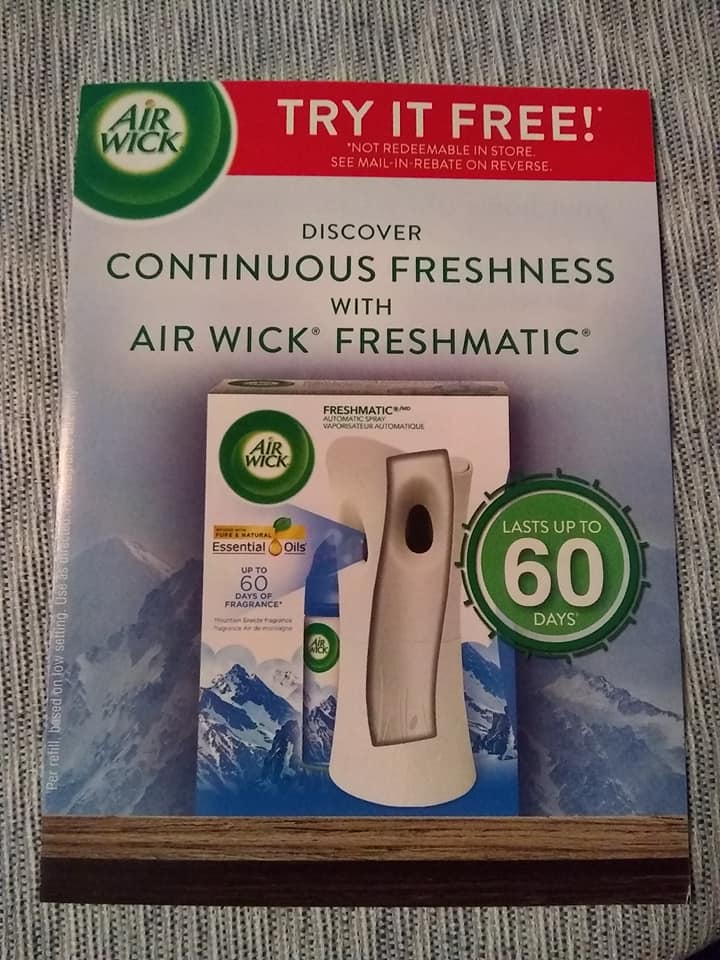 Air Wick Freshmatic Mail In Rebate