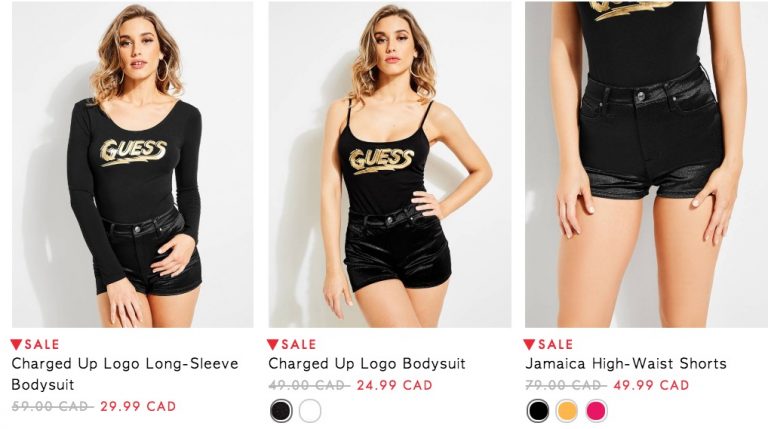 Guess Canada Sale: Save 50% off Select Styles - Canadian Freebies, Coupons, Deals, Bargains 