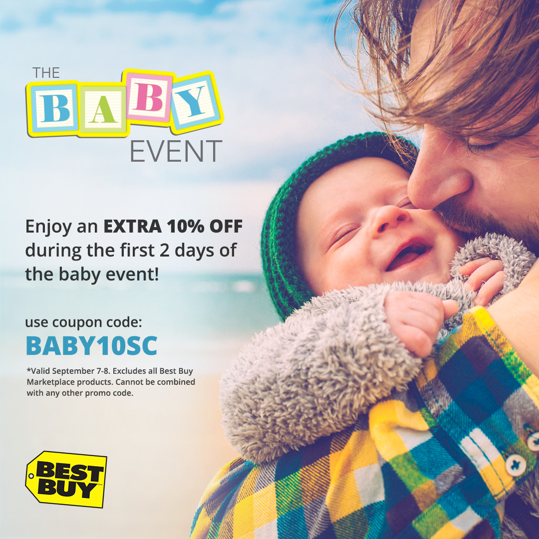 Best Buy Canada Exclusive Promo Code Deal Save an EXTRA 10 Off Baby